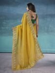 Latest Embroidery Designer work Saree-04